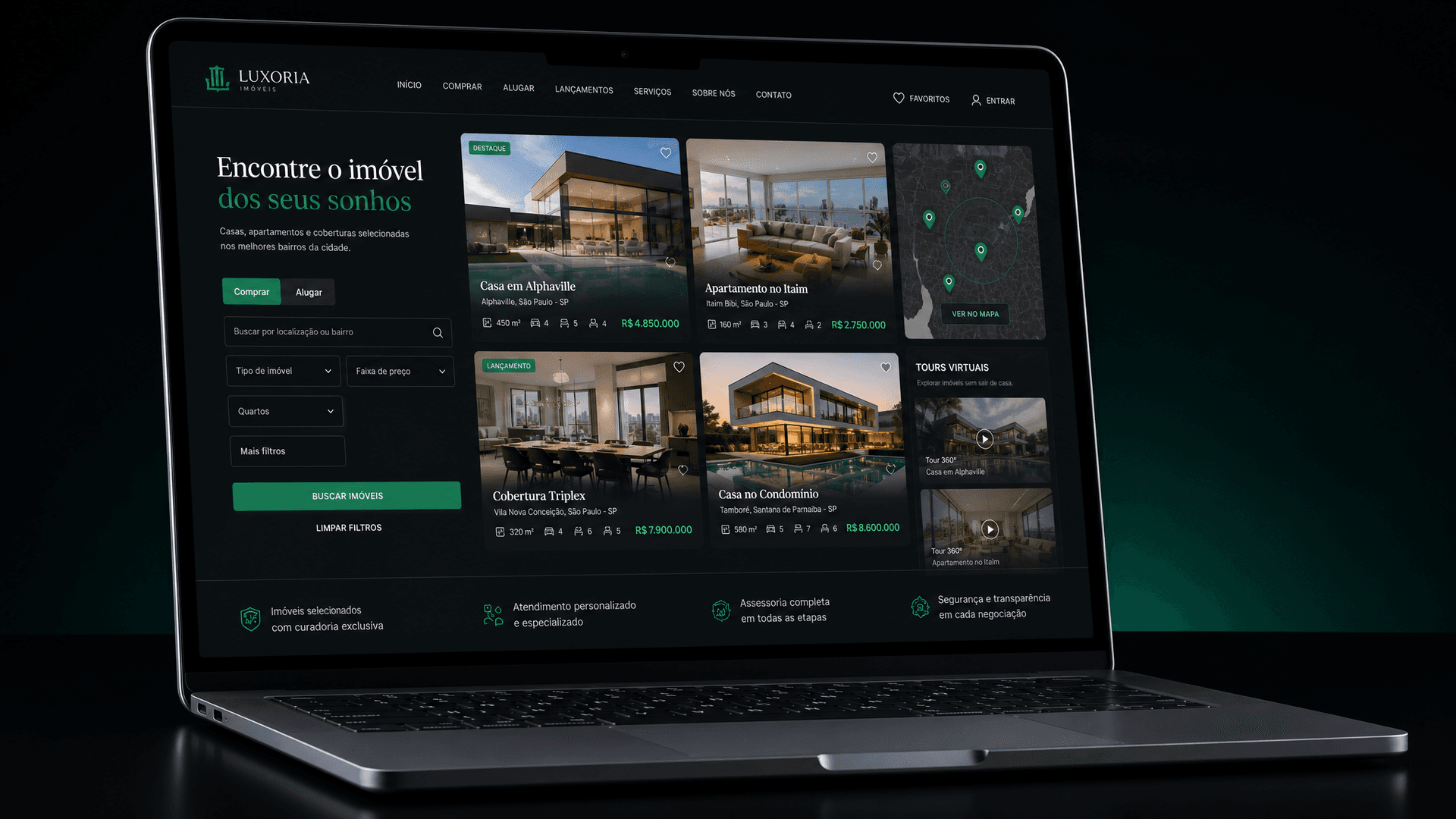 Projeto Imobiliária Premium